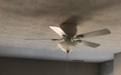 Ceiling fan installation in Methuen, MA